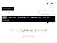 Tablet Screenshot of petalwell.com